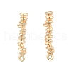 Brass Stud Earring Findings KK-G432-24G-1