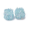 Resin Rhinestone Beads OACR-U009-01B-2