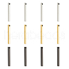 DICOSMETIC 12Pcs 3 Colors 201 Stainless Steel Pendants STAS-DC0015-70-1