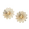 304 Stainless Steel Stud Earrings EJEW-Z098-19G-4
