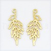 Tibetan Style Alloy Pendants EA11926Y-G-1