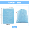 Rectangle Velvet Packing Drawstring Pouches TP-WH0009-05B-2