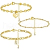 Anklets Sets AJEW-AN00383-14-1