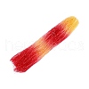 Gradient Color Baking Painted Glass Bead Strands X1-DGLA-A039-T6mm-A03-1