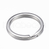 Tarnish Resistant 304 Stainless Steel Split Key Rings STAS-H383-30P-2