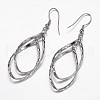 304 Stainless Steel Dangle Earrings X-EJEW-G155-03A-1