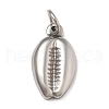 304 Stainless Steel Pendants STAS-L222-27P-1