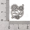 Non-Tarnish 304 Stainless Steel Hollow Connector Charms STAS-Z069-05P-3