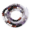 Natural Mixed Gemstone Beads Strands G-D080-A01-02-24-2