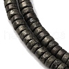 Natural Pyrite Beads Strands G-L624-I13-2x4mm-4
