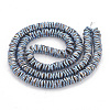 Electroplate Non-magnetic Synthetic Hematite Beads Strands G-N0322-01A-2