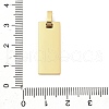 304 Stainless Steel Stamping Blank Tag Pendants STAS-Z126-03G-03-3