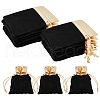 Beebeecraft Rectangle Velvet Jewelry Pouches Bags TP-BBC0001-09A-03-1