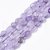 Natural Amethyst Beads Strands G-R465-52B-1