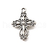 Tibetan Style Alloy Pendants TIBE-L008-36AS-1