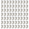 70Pcs 304 Stainless Steel Snap On Bails STAS-LP0001-20-1