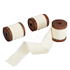 5 Yards Cotton Frayed Fringe Ribbon OCOR-WH0081-37-7