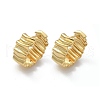 Rack Plating Brass Hoop Earrings for Women EJEW-Q770-20G-4