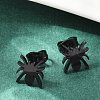 Halloween Spider 304 Stainless Steel Stud Earrings for Women X-EJEW-B019-01EB-4