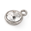 Alloy Rhinestone Pendants PALLOY-R162-15P-02-2