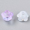 Frosted Transparent Acrylic Beads X-OACR-N137-72K-3