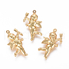 304 Stainless Steel Pendants STAS-F227-10-G-1