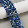 Dyed Natural Regalite/Imperial Jasper/Sea Sediment Jasper Beads Strands G-B124-C04-02-5