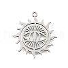 304 Stainless Steel Pendants STAS-S176-13P-1