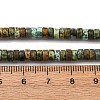 Natural African Turquoise(Jasper) Beads Strands G-L624-I04-2x4mm-5