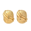 304 Stainless Steel Stud Earrings EJEW-U047-29G-4
