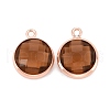 Glass Charms KK-C228-02RG-M4-2