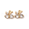 Brass Micro Pave Cubic Zirconia Pendants KK-Z112-10G-1