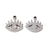 201 Stainless Steel Charms STAS-J401-VC557-1