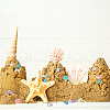 SUPERFINDINGS 35Pcs 35 Styles Translucent Resin Sea Animal Decoden Cabochons RESI-FH0001-63-6
