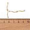 Brass Micro Pave Clear Cubic Zirconia Pendants KK-Z112-30G-3