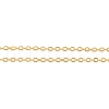 Brass Flat Oval Cable Chains CH030-G-3