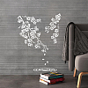 MAYJOYDIY US 1Pc Cherry Blossom Theme PET Hollow Out Drawing Painting Stencils DIY-MA0004-04-7