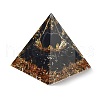 Orgonite Pyramid Resin Energy Generators DJEW-D013-02B-2