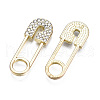 Rack Plating Alloy Pendants PALLOY-T077-102LG-RS-2