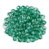 Frosted Baking Painted Glass Beads X1-DGLA-N005-8mm-09-2
