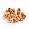 Original Color Natural Wood Beads TB611Y-8mm-LF-1