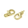 Brass Lobster Claw Clasps KK-B089-21A-G-2