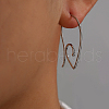 Chic Teardrop S925 Sterling Silver Dangle Earrings QN8565-1