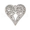 304 Stainless Steel Pendants STAS-G355-02P-1