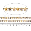 Brass & Glass Link Chain CHC-A009-05G-04-2