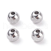 Non-Tarnish Textured 304 Stainless Steel Beads STAS-P306-01D-P-1