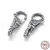 Thailand 925 Sterling Silver Lobster Claw Clasps STER-L055-054AS-4