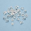 201 Stainless Steel Bead Cap Pendant Bails STAS-L244-27B-S-2