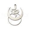 201 Stainless Steel Pendants STAS-I332-02P-1