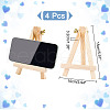 Foldable Wood Triangle Easel WOOD-WH0034-52A-2